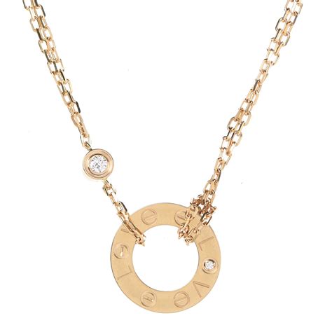 cartier love necklace 6 diamonds|diamond love pendant necklace.